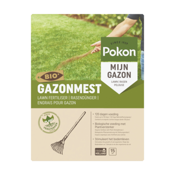 Pokon Bio gazonmest 1 kg voor 15 m²