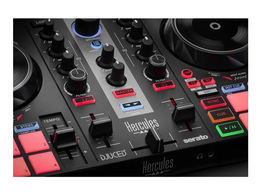 Hercules DJControl Inpulse 200 MK2 - DJLearning Kit MK2 - DJ controller - 2 kanaler