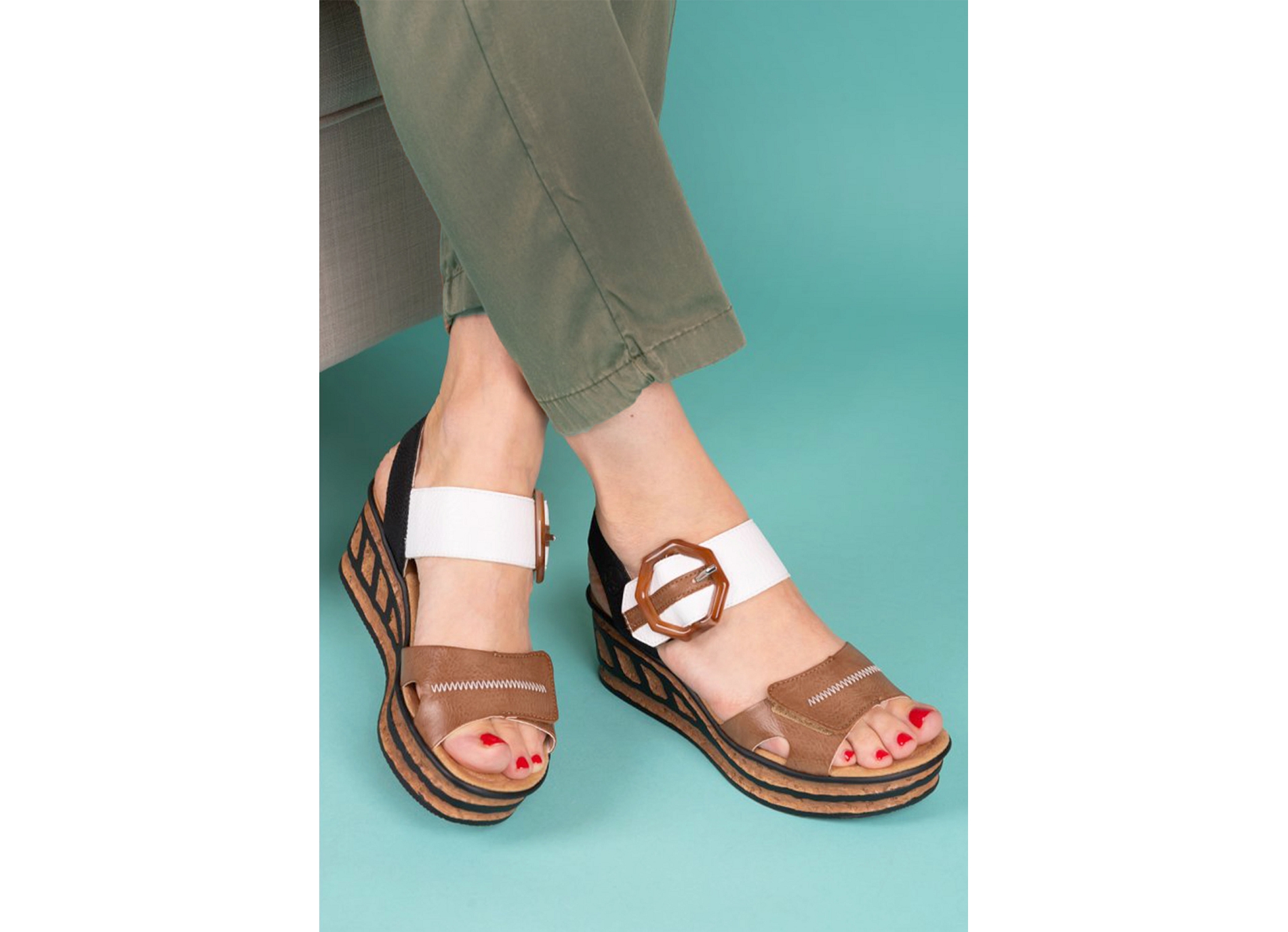 68176 blanc marron