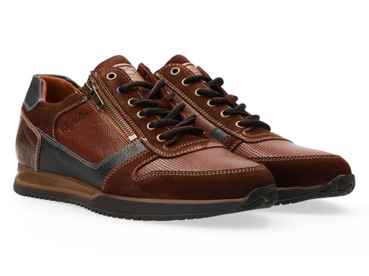 Australian Footwear Browning Leather wijdte H bruin