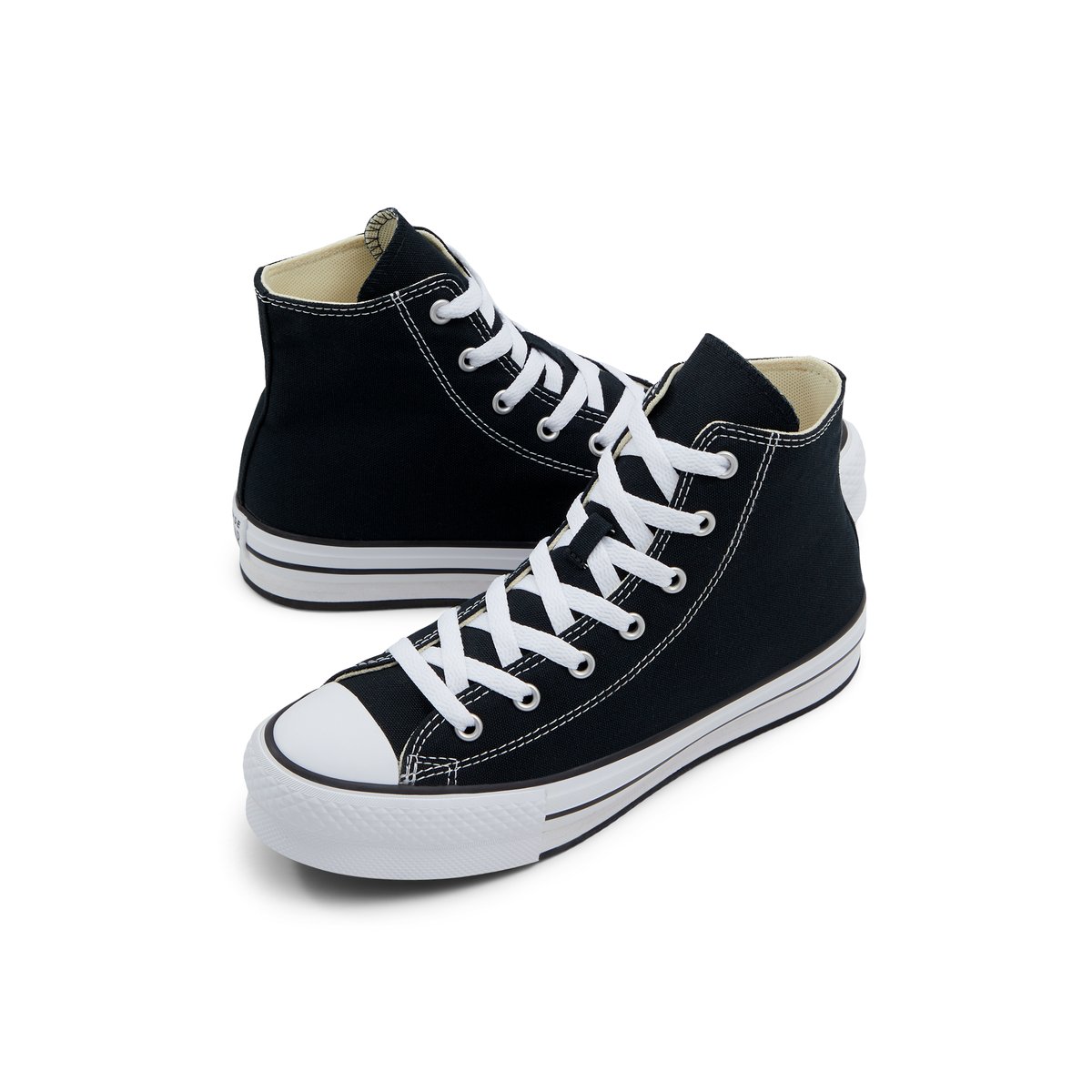 CONVERSE-Lift-jb-Baskets Montantes - Talon plat - Noir