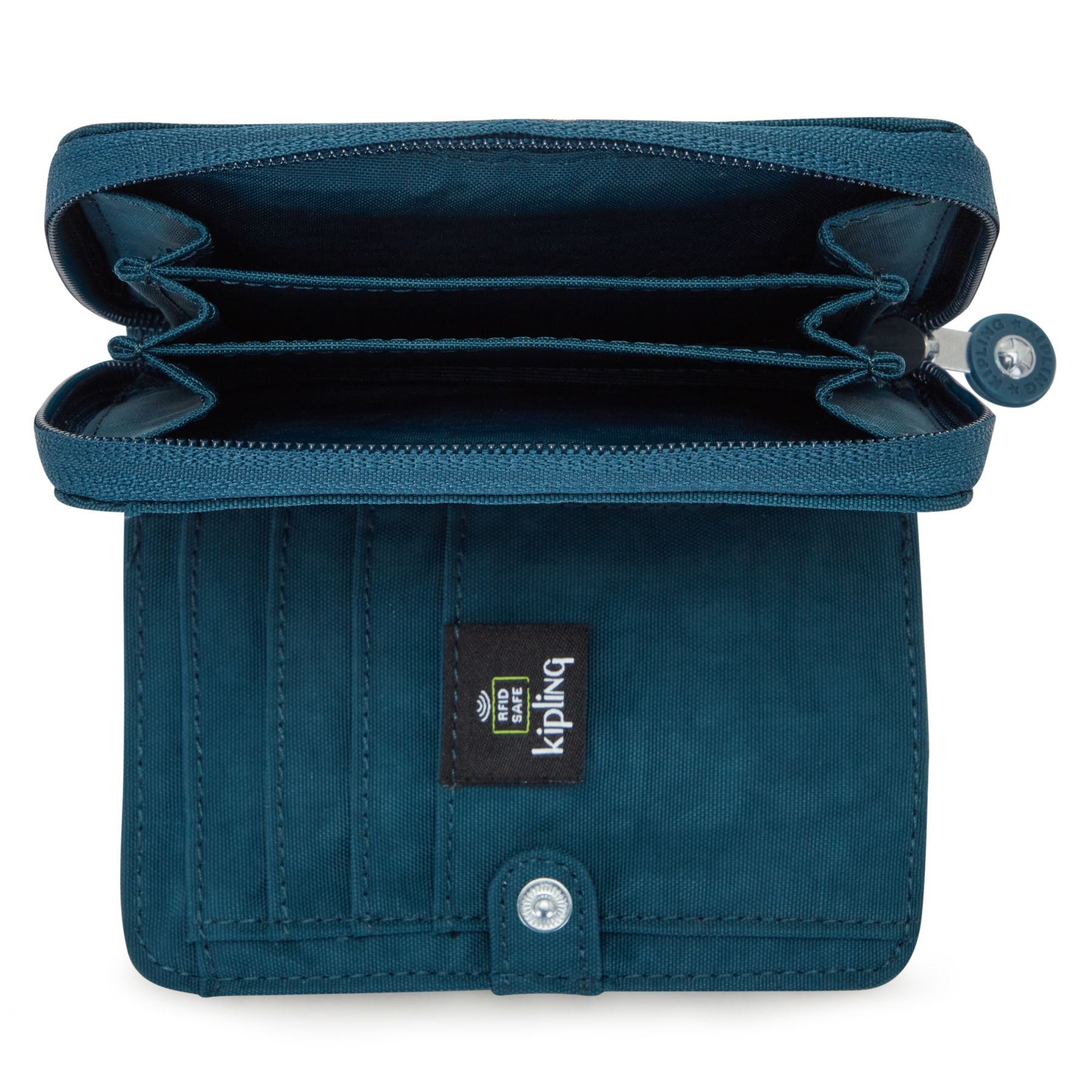 MONEY LOVE Portefeuille Moyen RFID - Cosmic Emerald