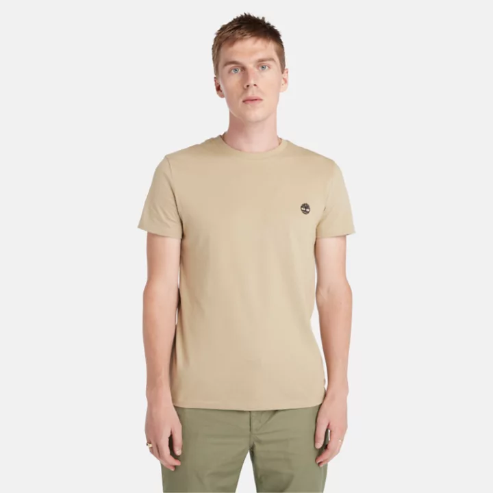 T-shirt Dunstan River pour homme en beige