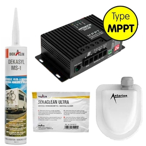 Kit pose panneau solaire + Régulateur MPPT ANTARION 20A 320W