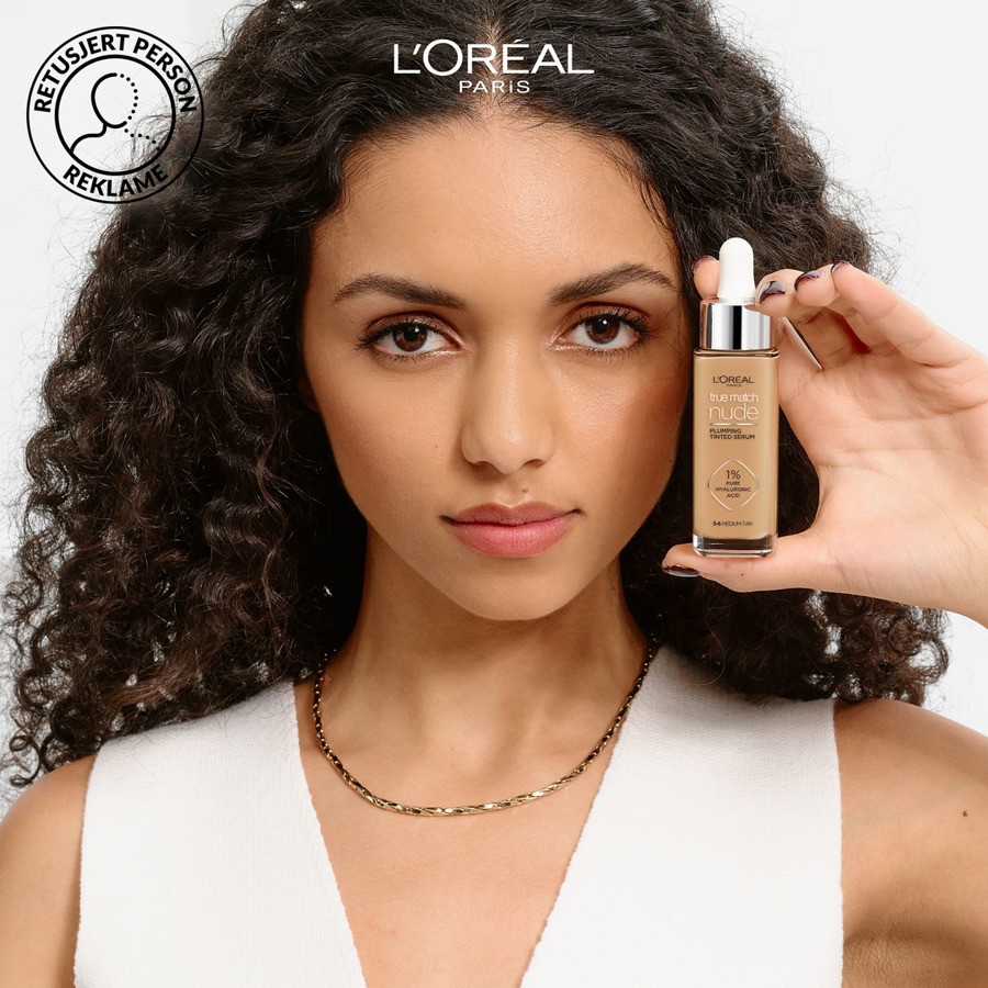 L'Oréal Paris True Match Nude Plumping Tinted Serum 5-6 Medium-Tan 30ml