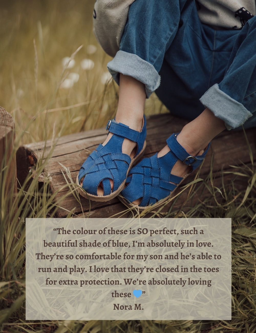 Diamond Sandal - Muscari Blue