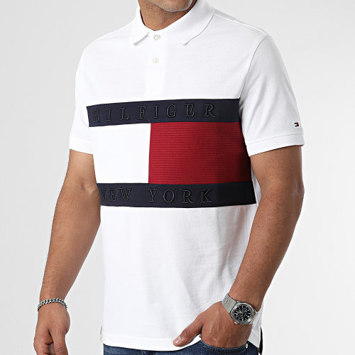 Polo Manches Courtes Structure 5835 Blanc
