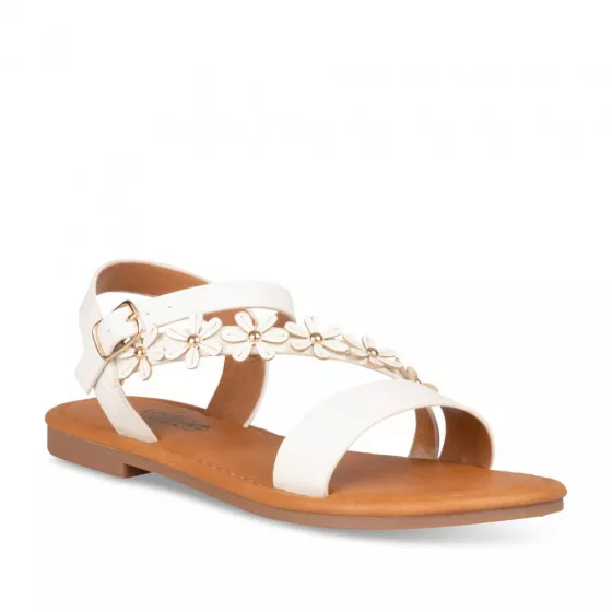 Sandales BLANC LOVELY SKULL