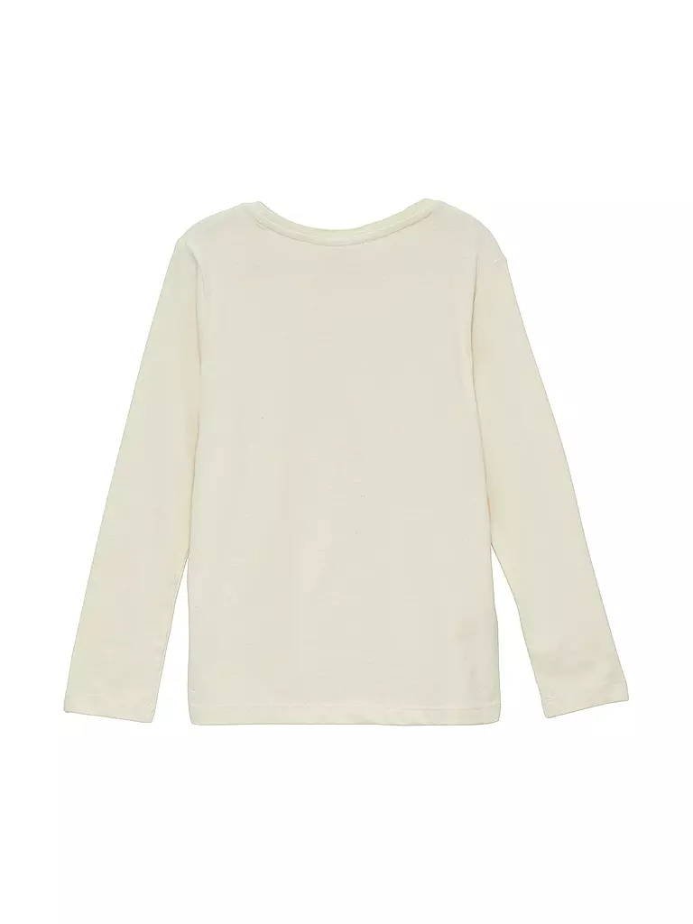 S.OLIVER Mädchen Langarmshirt  creme