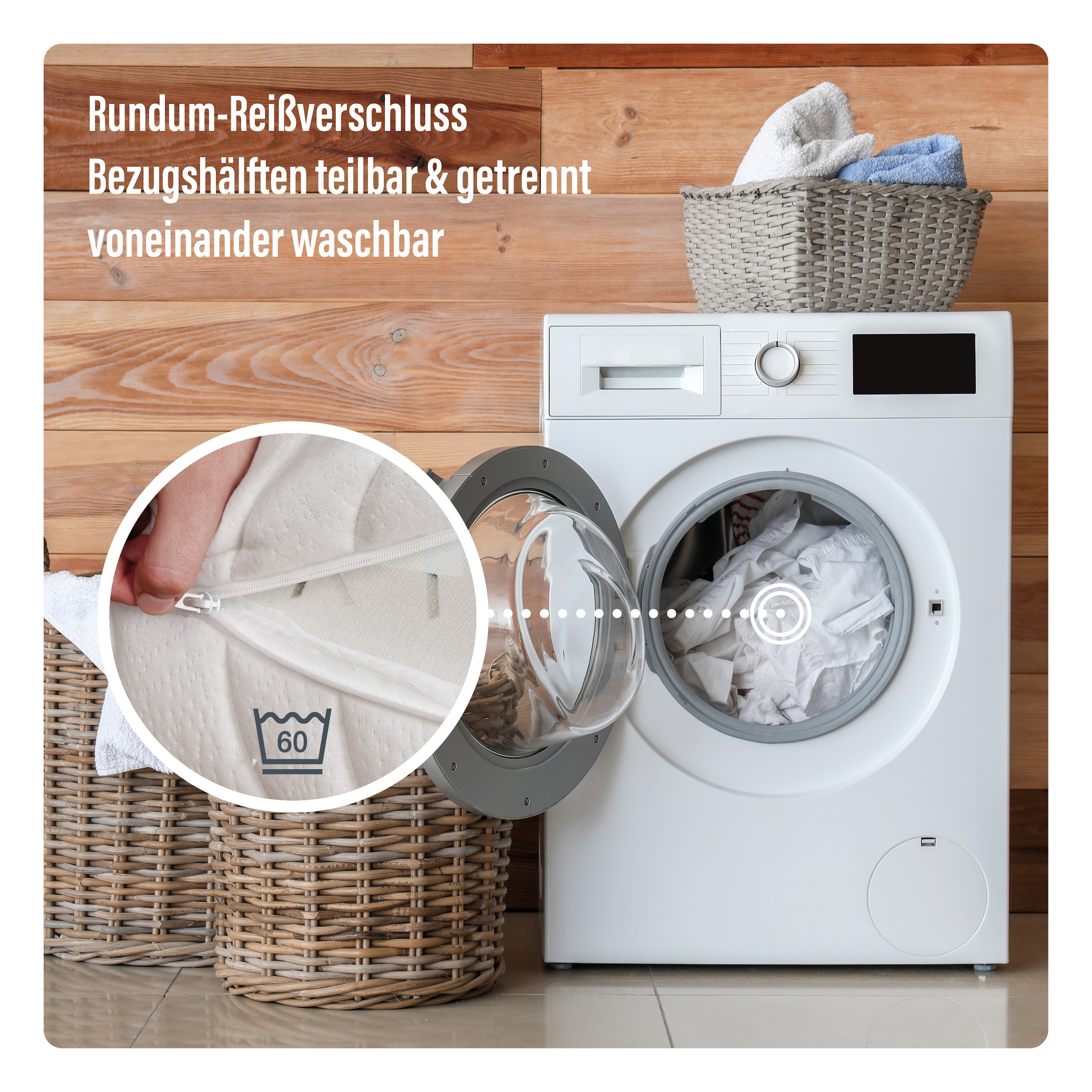 Beco Kaltschaummatratze »Blue Vision, Matratze in 90x200 und vielen weiteren Grössen erhältlich!« 18 cm hoch Raumgewicht: 35 kg/m³ 1 Stk. tlg. Blauer Engel-Auszeichnung, atmungsaktiv, ergonomische Körperanpassung