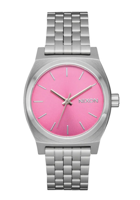 Nixon The Medium Time Teller Silver / Pink A1130-2719