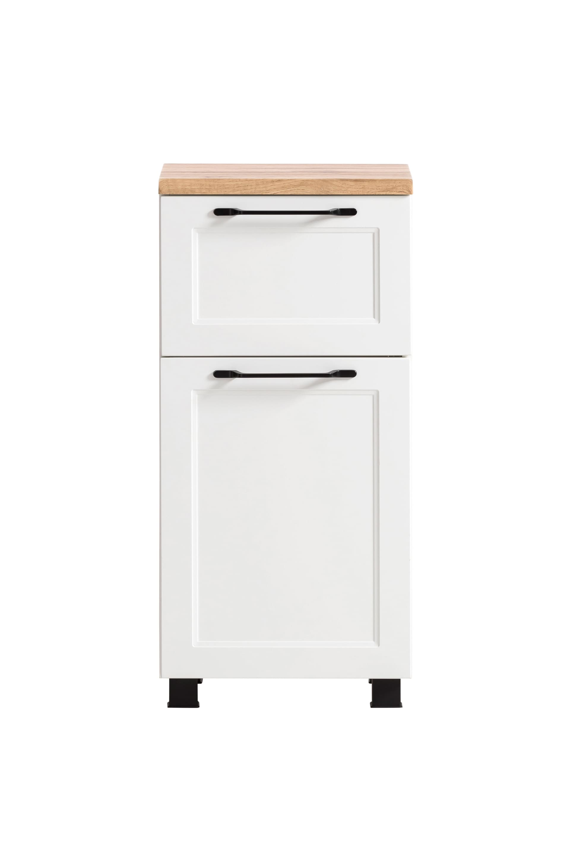 Unterschrank Lüttich weiß B/H/T 40x79x35 cm
