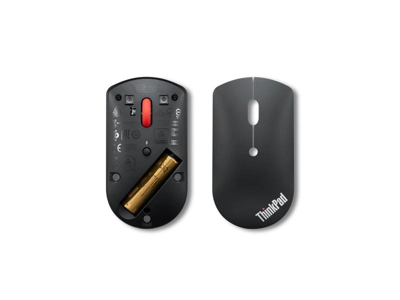 Lenovo Maus ThinkPad Bluetooth Silent Bluetooth-Maus mit geräuschlosen Tasten