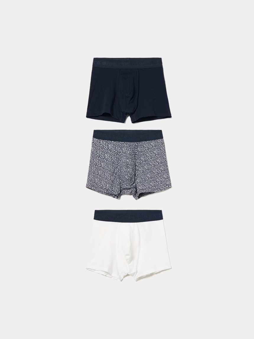Pack de boxers em algodão orgânico