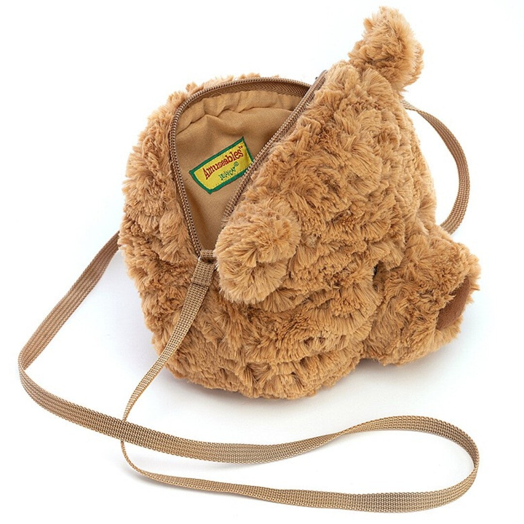 Jellycat kindertas beer bartholomew - 18 cm