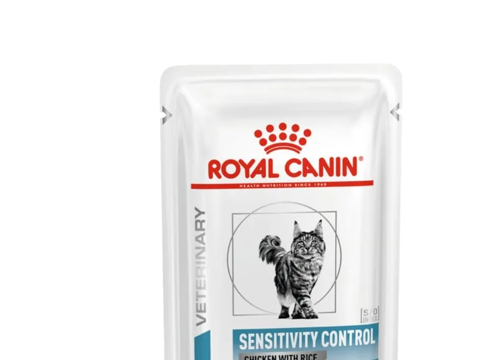 ROYAL CANIN Sensitivity Control Vådt kattefoder Stykker i sauce Kylling med ris 12x85 g