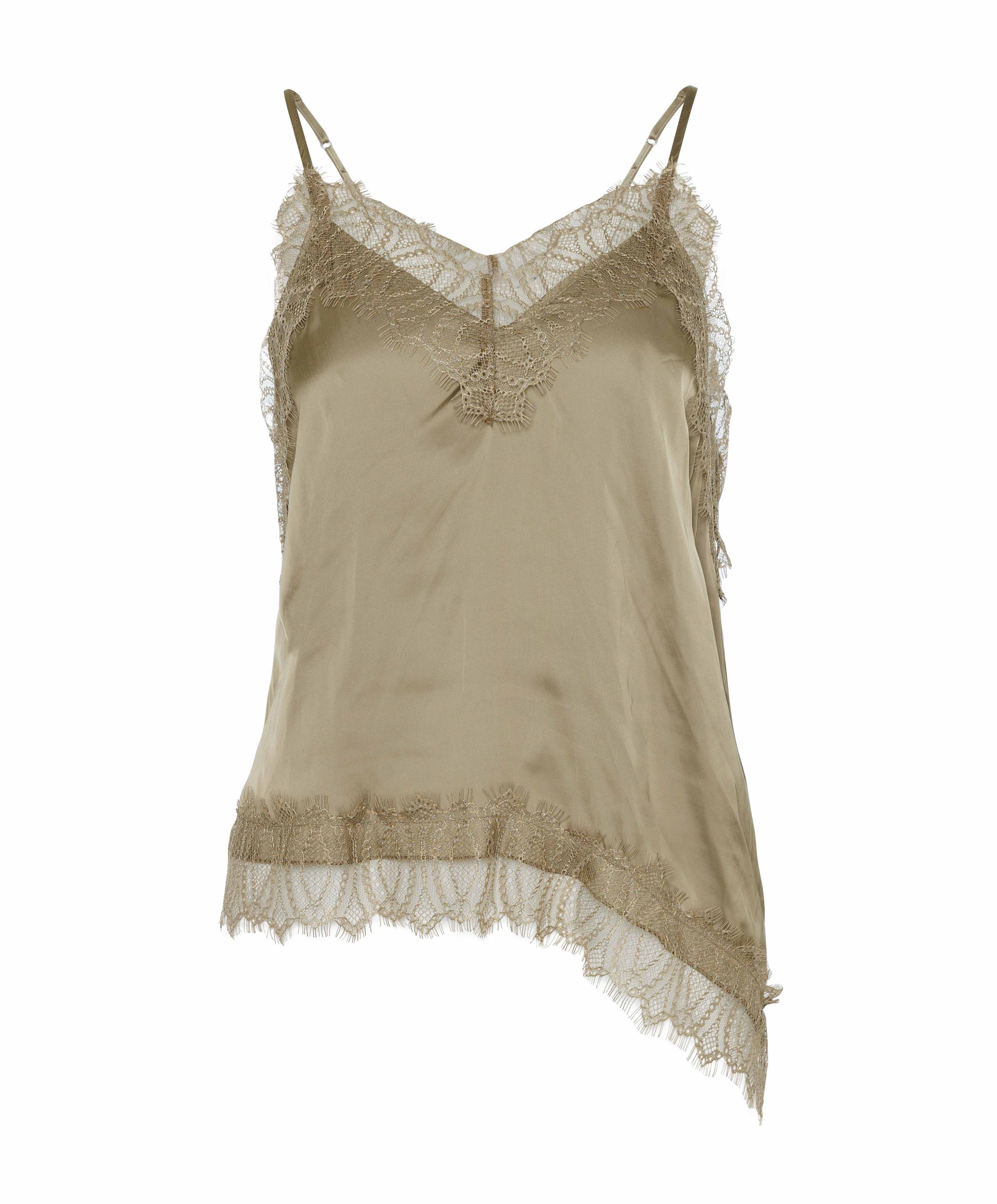 LUISA CERANO Dames top beige