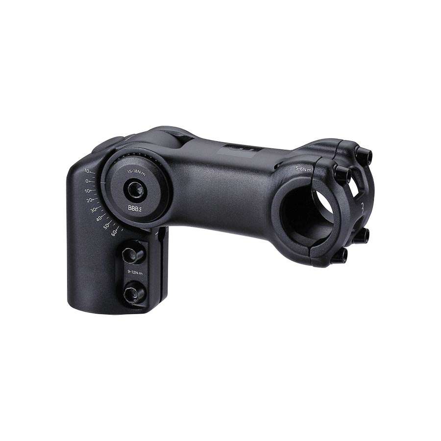 BBB Cycling BHS-34 HighFix Stuurpen Aanpasbaar Zwart 25.4mm