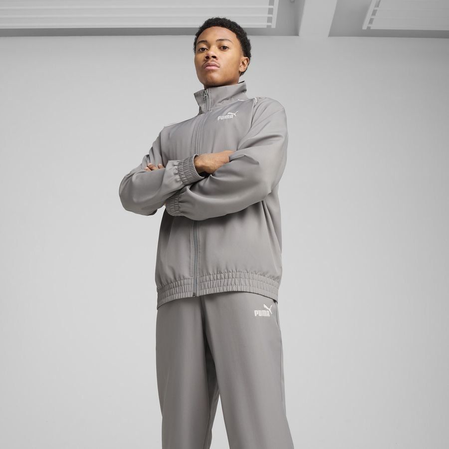 Puma Gewebter Trainingsanzug mit Paspeln