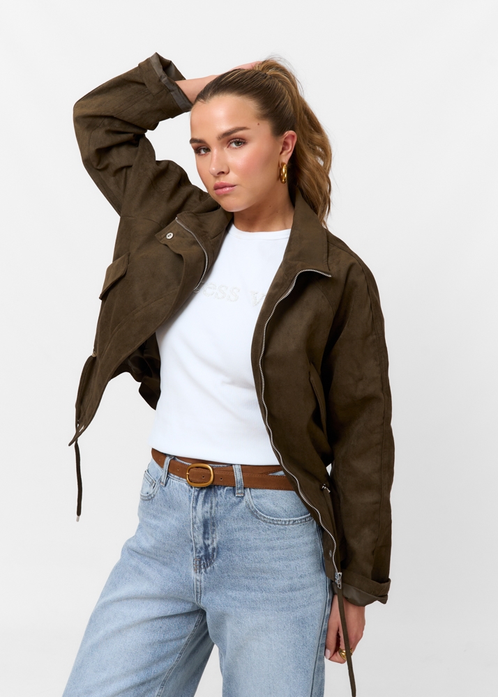 Hilde jacket donkergroen