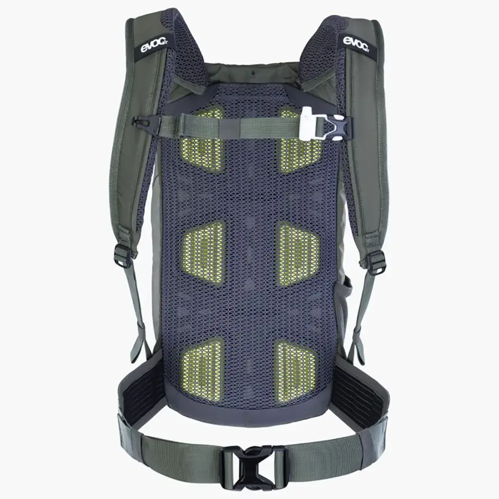 Evoc Stage 12L Dagrugzak Donkergroen