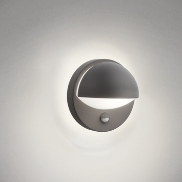 Philips buitenlamp June antraciet met bewegingssensor