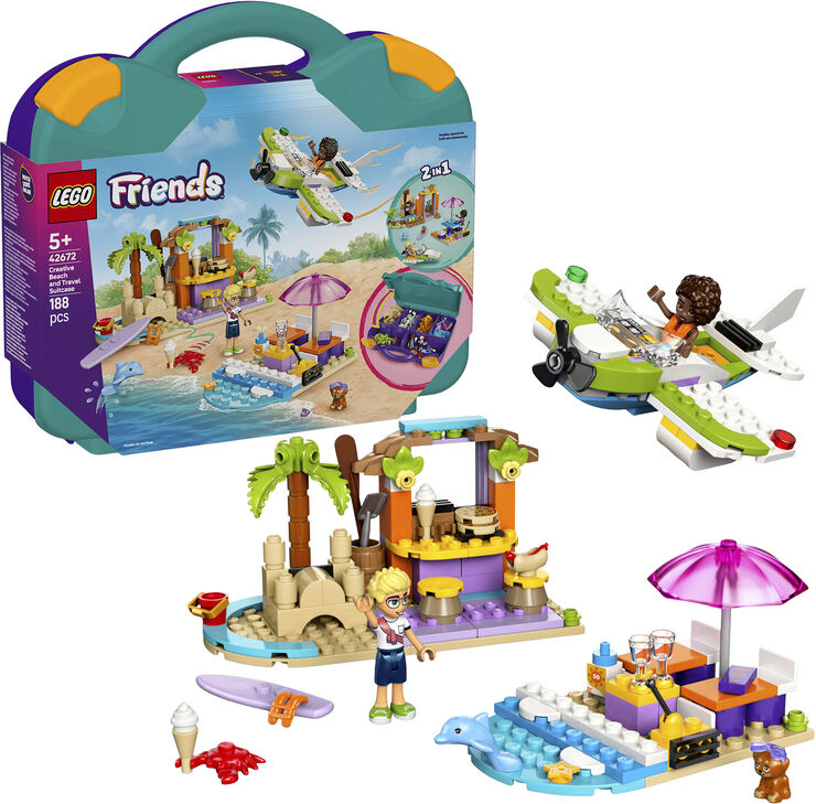 Lego Kreativ strand- og rejsekuffert 42672