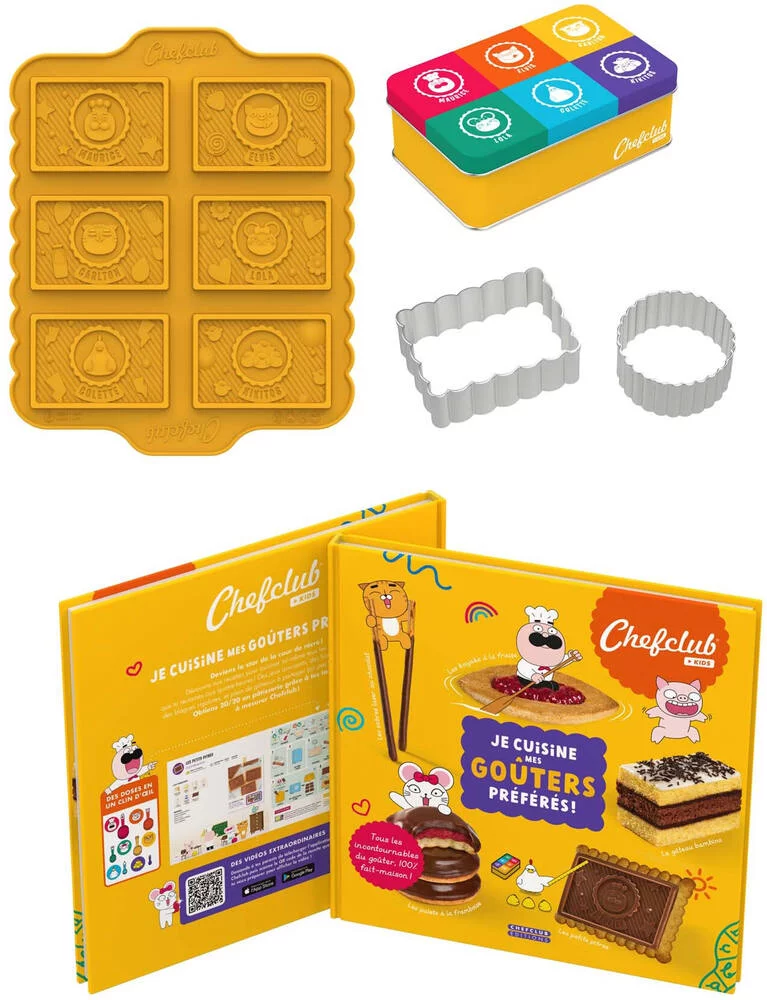 CHEFCLUB - COFFRETS KIDS - JE CUISINE MES GOUTERS PREFERES