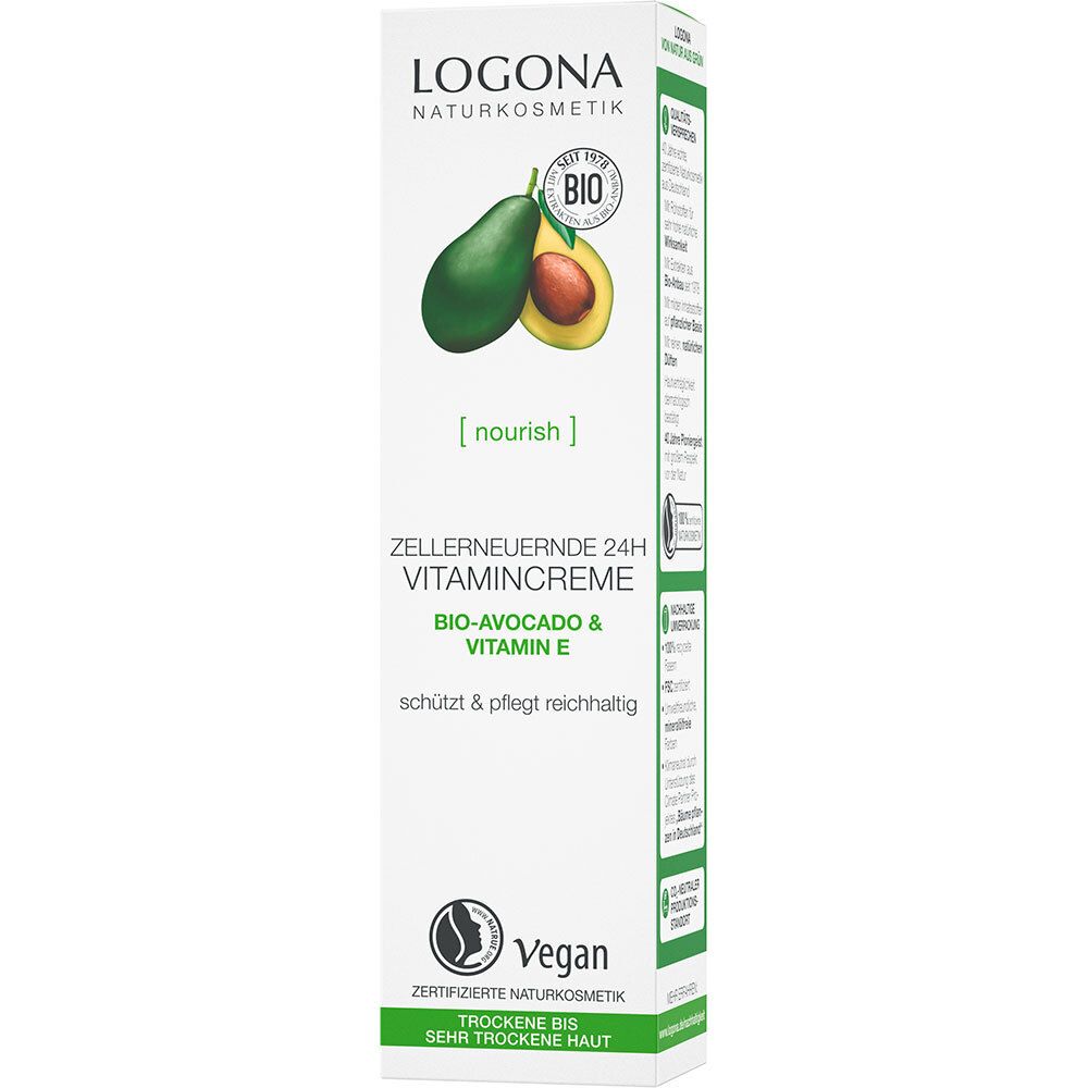 LOGONA Naturkosmetik Zellerneuernde 24h Vitamincreme