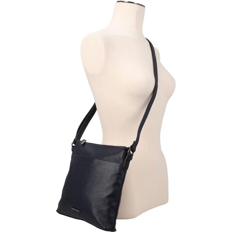 Claudio Ferrici Soft Crossbody Bag Black