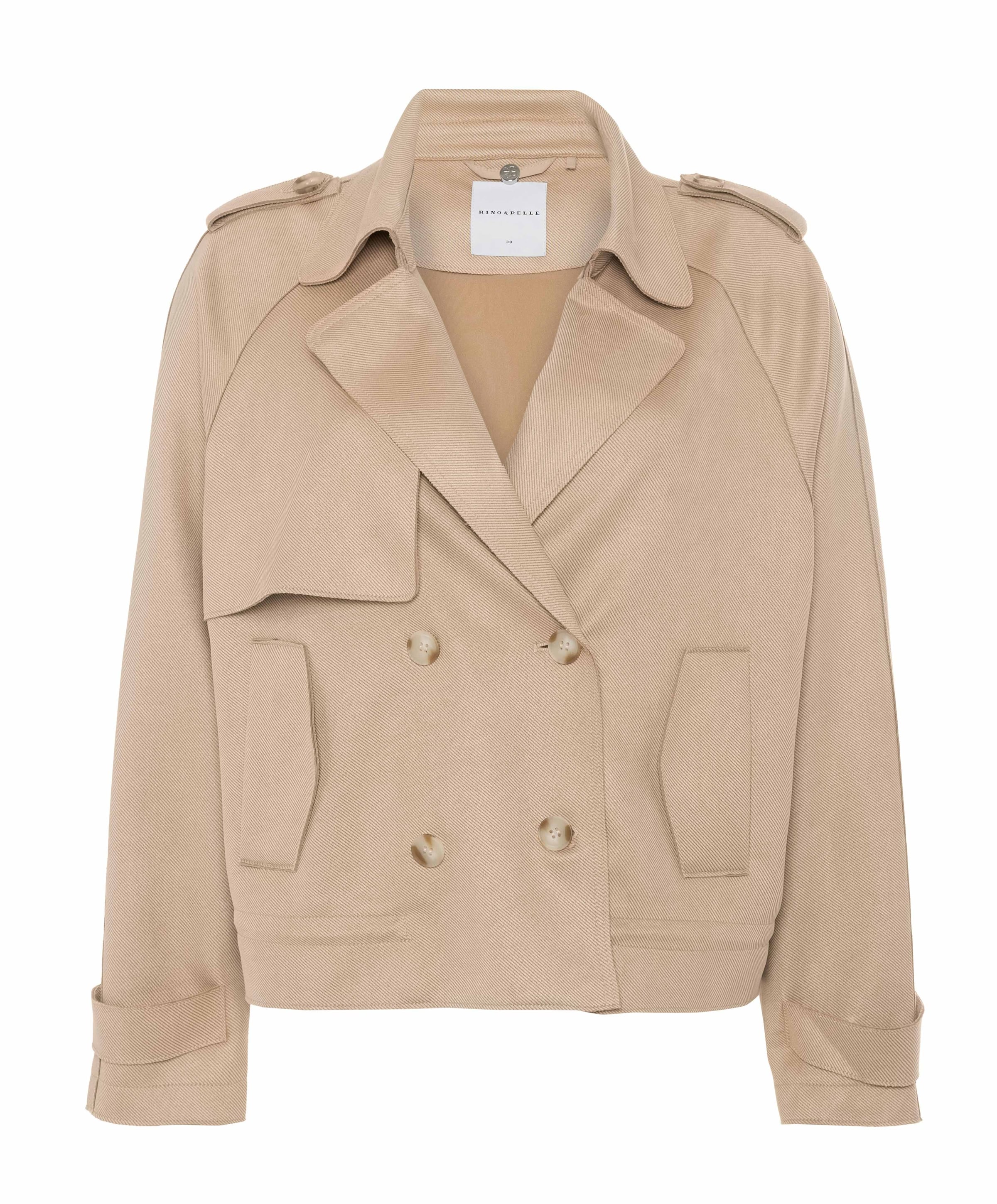 Rino & pelle Dames jas beige