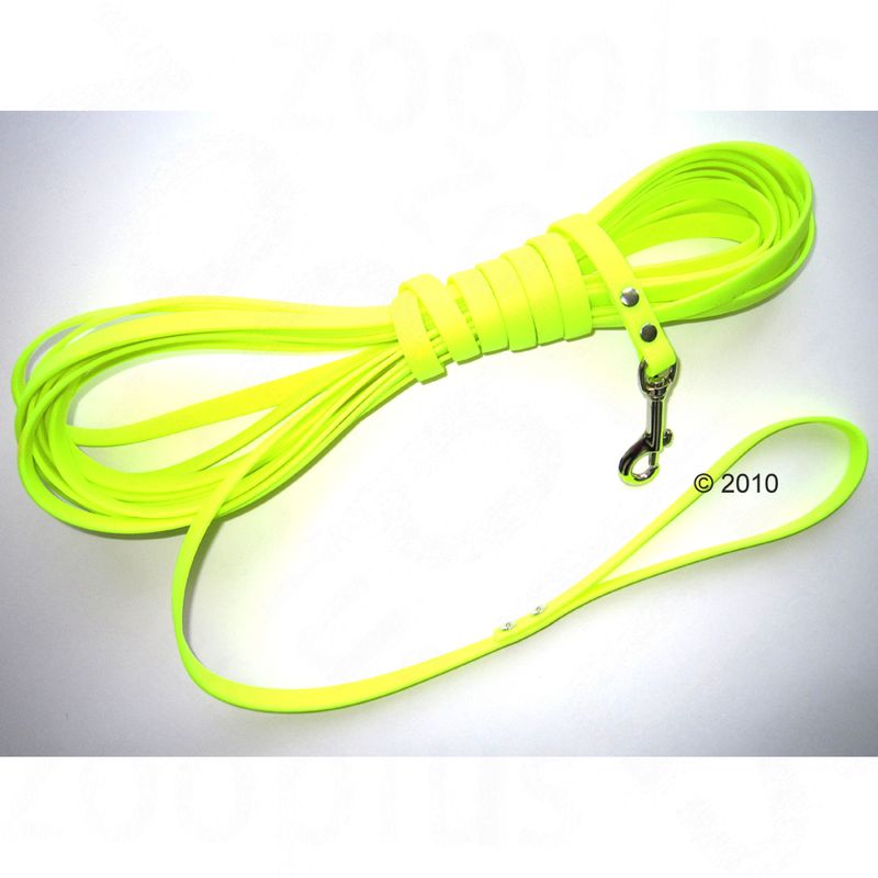 Longe en BioThane Heim, jaune fluo