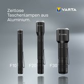 Lampe de poche aluminium Light F10 Pro, noir