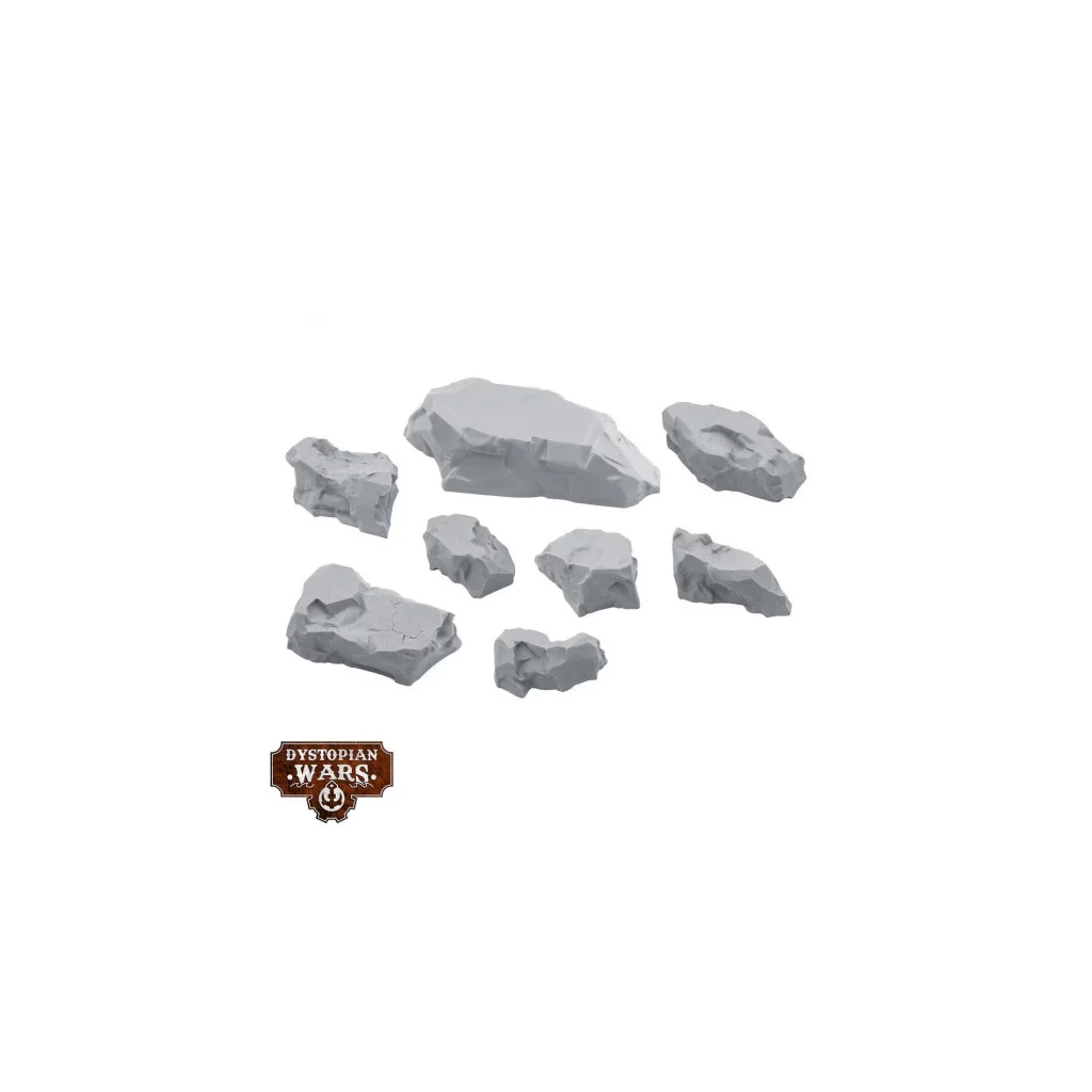 Dystopian Wars - Icebergs and Glaciers Set