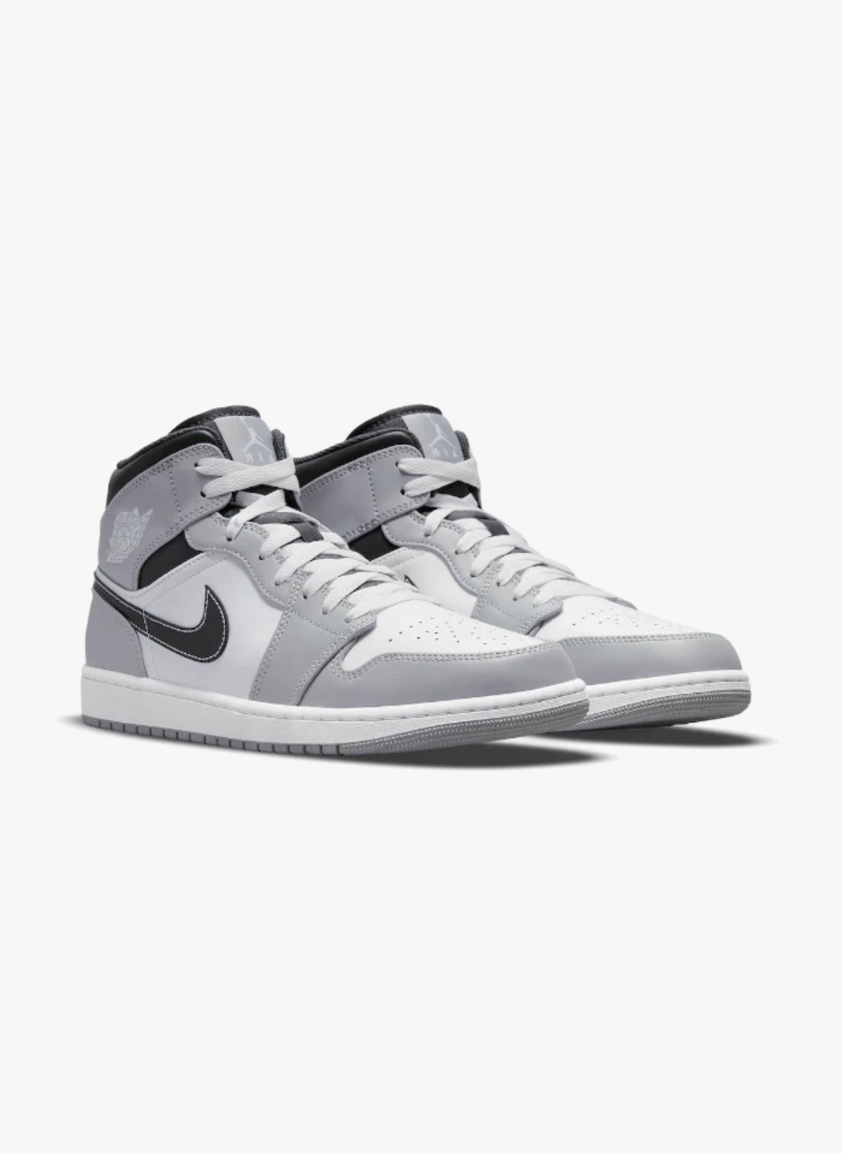 AIR JORDAN MID - Air jordan 1 mid light smoke grey anthracite (gs) | Gris