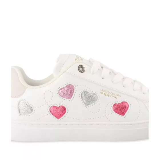 Baskets BLANC BENETTON