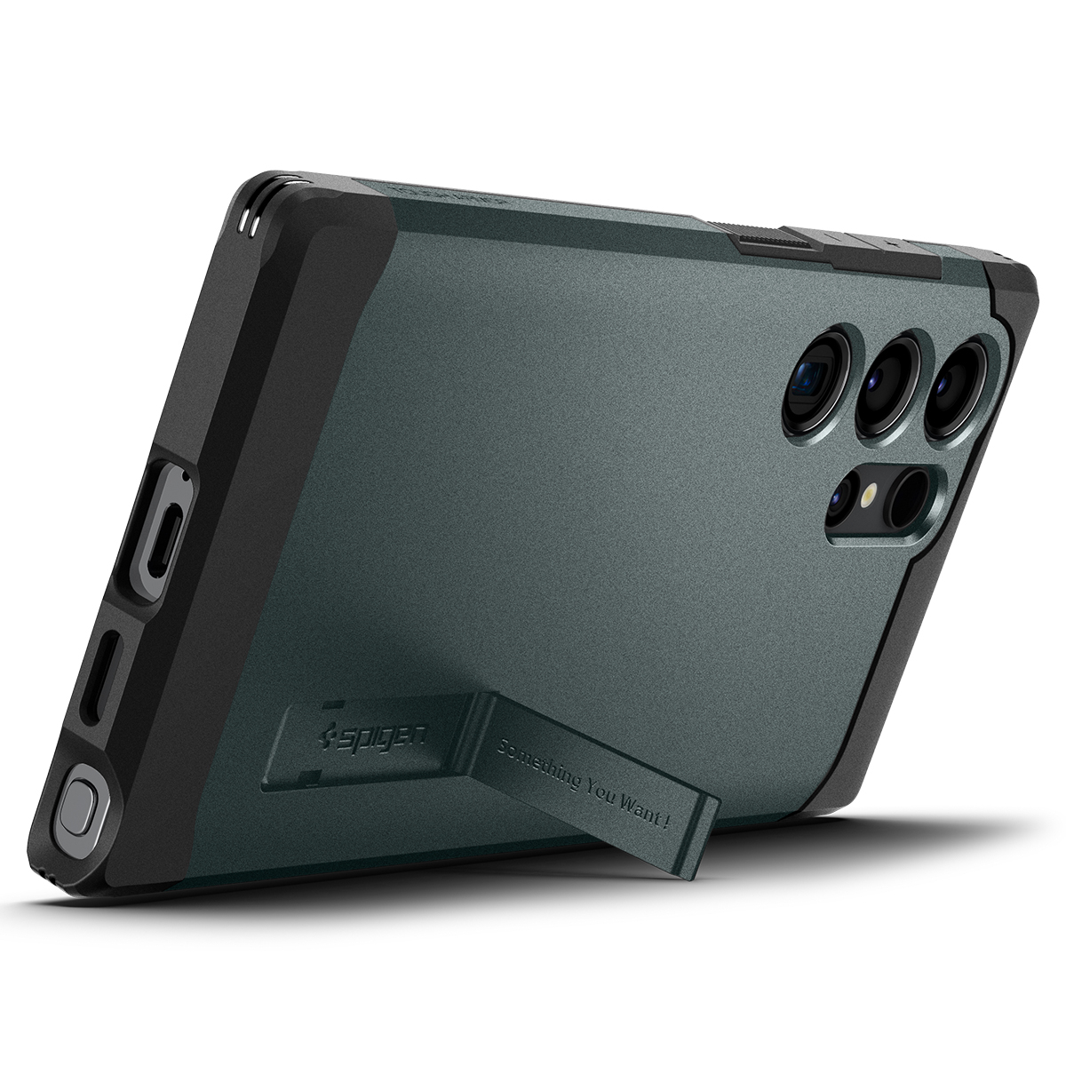 Samsung Galaxy S24 Ultra Tough Armor Case Hülle (ACS07302) - Abyss Green