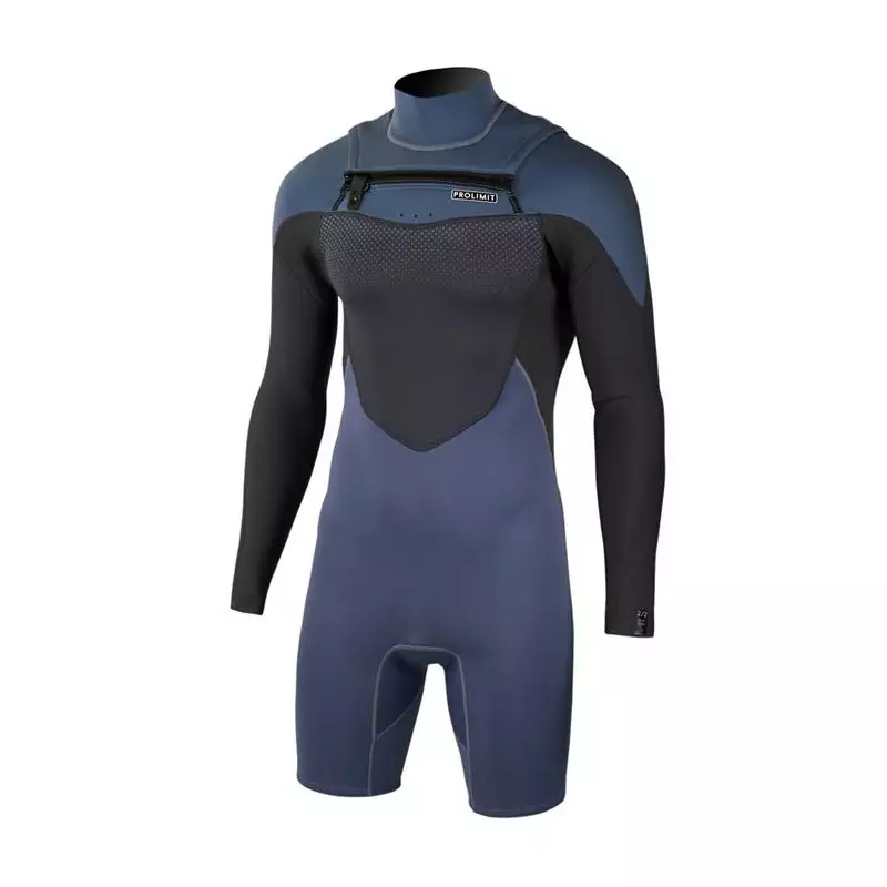 Combinaison shorty PROLIMIT Fusion Sunset Freezip 2/2 Q-lining FL Misty Blue