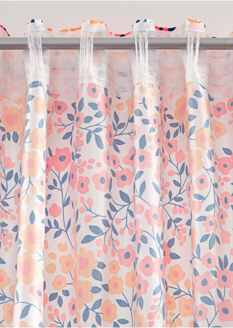Panneau microfibre avec imprimé floral (1 pce.)