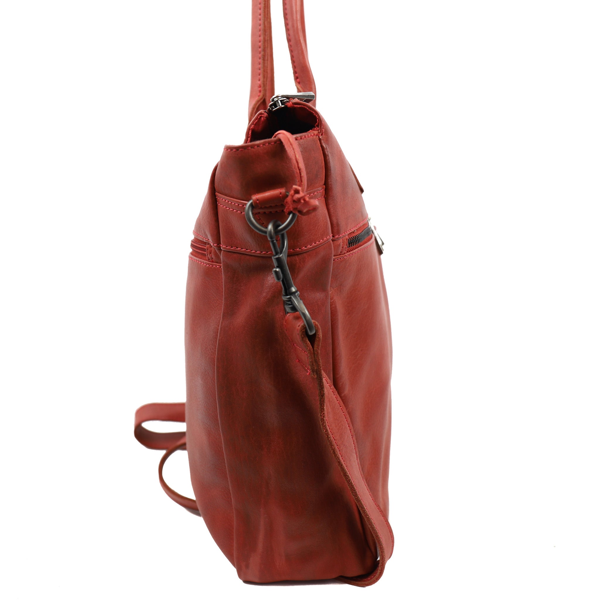 Hand-/schoudertas 'Binni' rood Rood