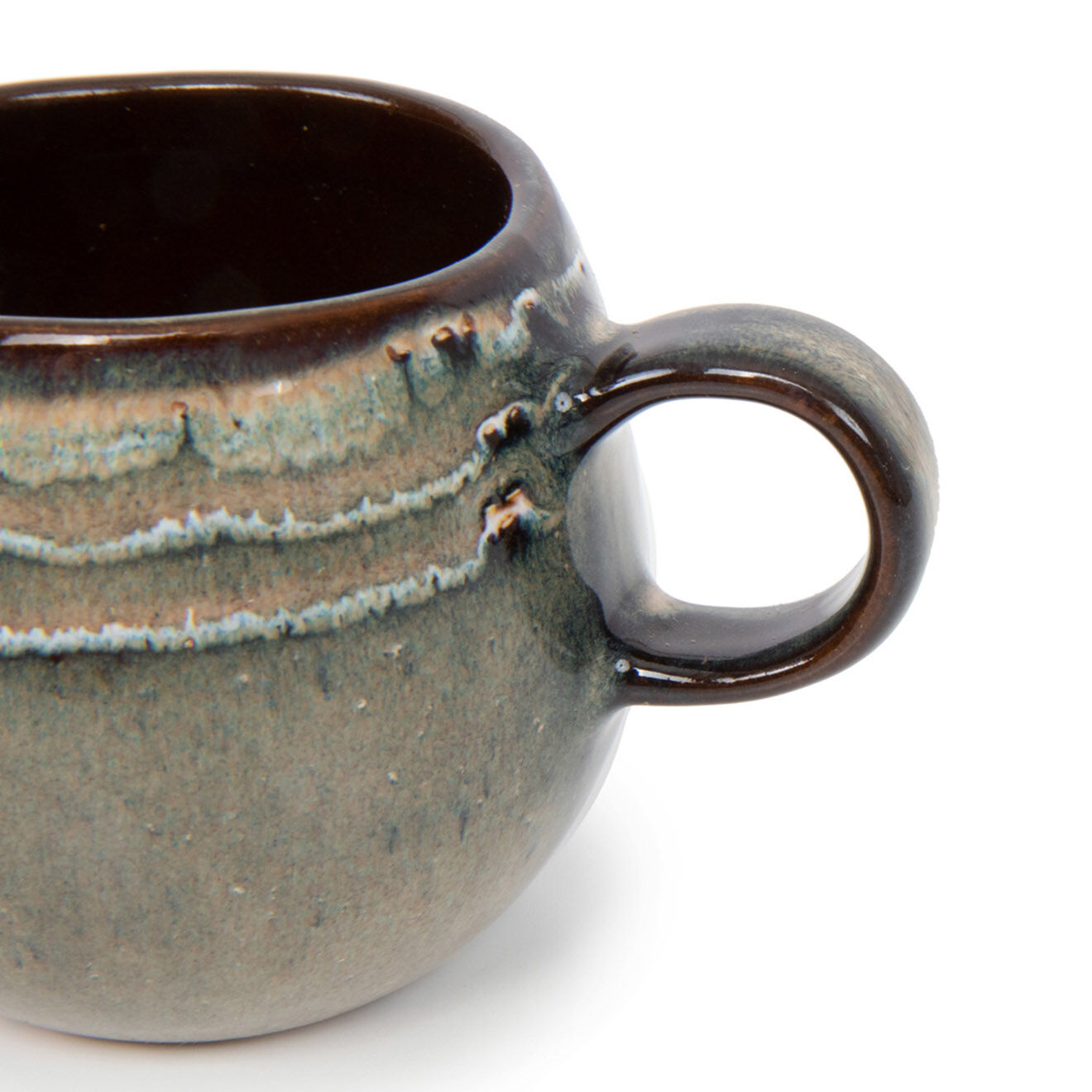 Bazar Bizar 6 Tasses à espresso  Comporta multicolores - D.7 cm