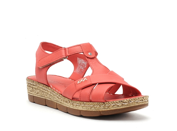 Andrea conti nu pieds plats femme 1889615 rouge