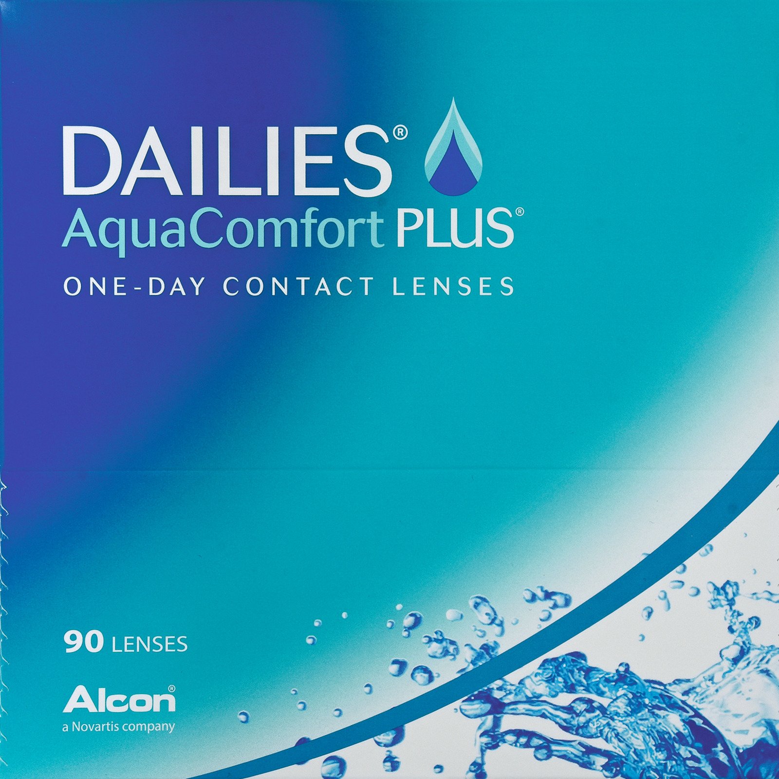 Dailies AquaComfort Plus 90 Tages-Kontaktlinsen 1.75