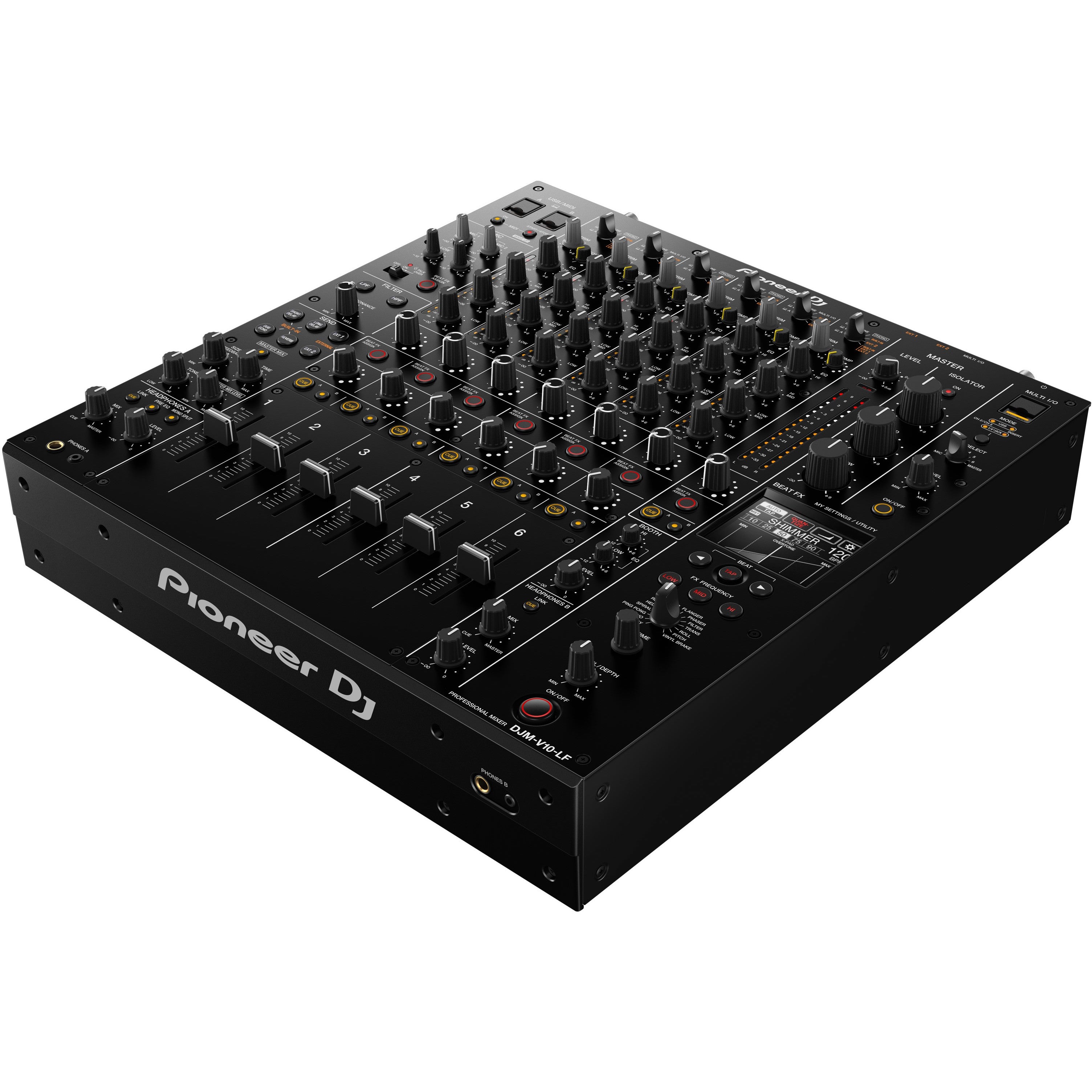 Pioneer DJ DJM-V10-LF 6-kanaals DJ-mixer
