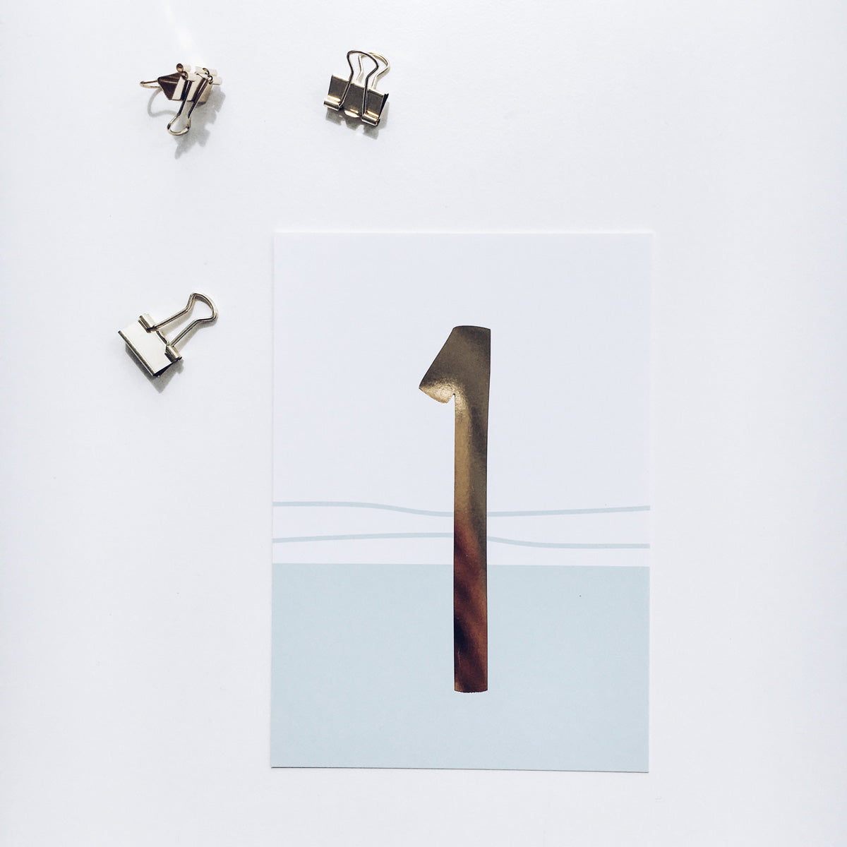 Postkarte „1