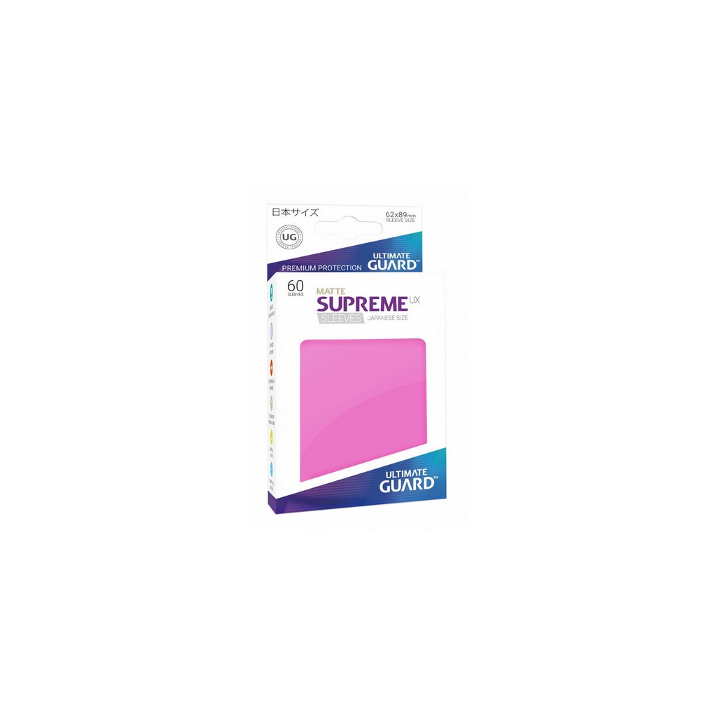 60 Sleeves - Supreme UX Sleeves Japanese Matte :