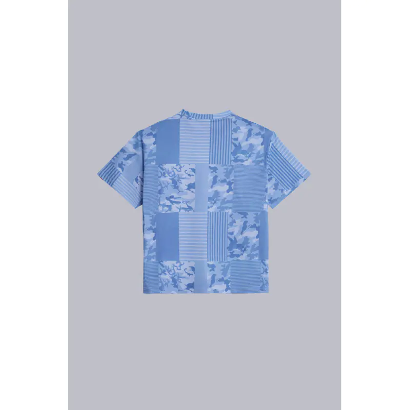 ALL OVER T-SHIRT BLEU TS MANCHE COURTE Coton No Gender