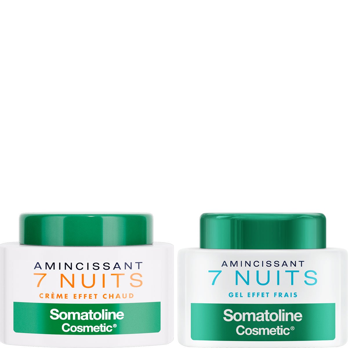 Crème amincissante effet chaud & froid - 7 nuits - Corps - 2 x 250 ml