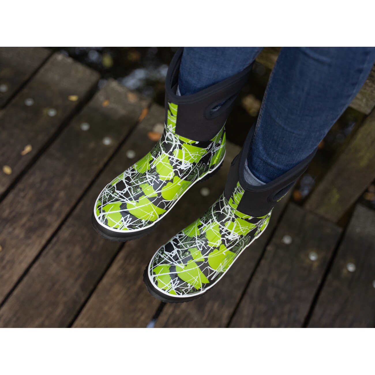 TwoTracks Frieda Neoprenstiefel halbhoch 37 - EU