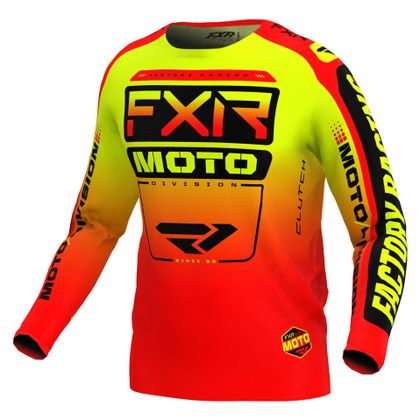 Maillot cross FXR YOUTH CLUTCH 24 - Noir / Rouge
